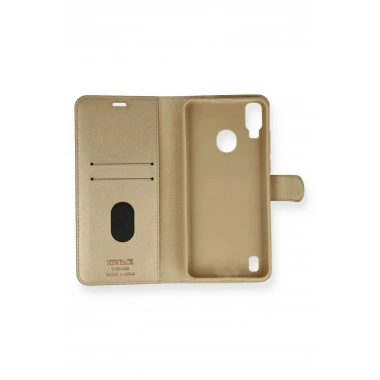 Mey İthalat®  Reeder P13 Blue Kılıf Trend S Plus Kapaklı Kılıf - Gold