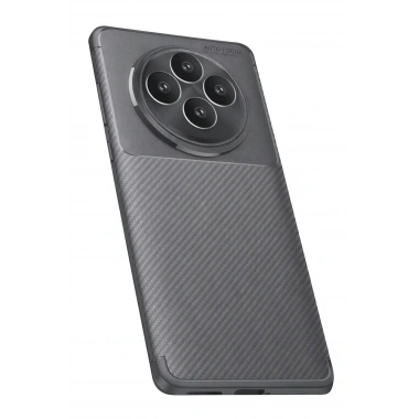 Mey İthalat®   Reno 11 FS Kılıf Auto Focus Karbon Kapak - Gri