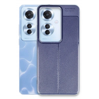 Mey İthalat®   Reno 11F Kılıf Auto Focus Kapak - Lacivert