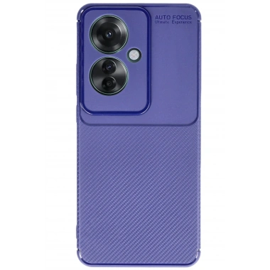 Mey İthalat®   Reno 11F Kılıf Auto Focus Karbon Kapak - Lacivert