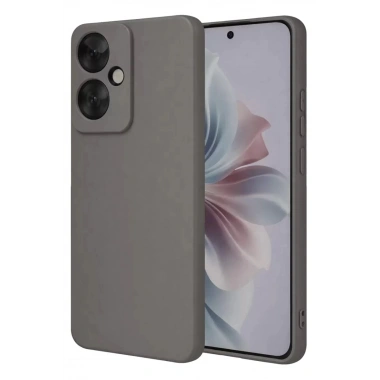Mey İthalat®   Reno 11F Kılıf First Silikon - Gri