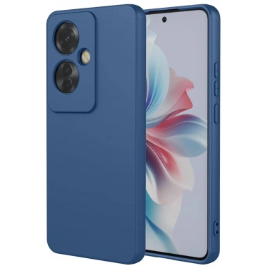 Mey İthalat®   Reno 11F Kılıf First Silikon - Lacivert