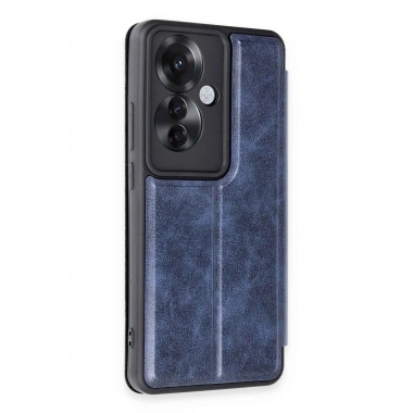 Mey İthalat®   Reno 11F Kılıf Flip Cover - Lacivert