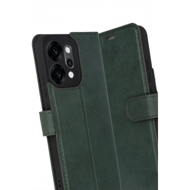 Mey İthalat®   Reno 14 Trend S Plus Kapaklı Kılıf - Yeşil