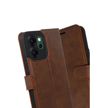 Mey İthalat®   Reno 14F Trend S Plus Kapaklı Kılıf - Taba