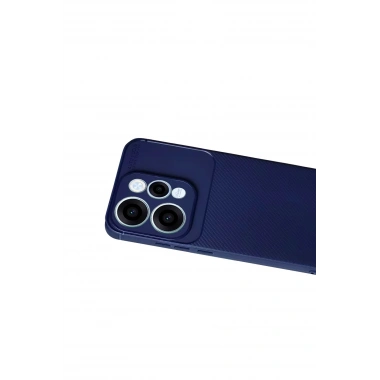 Mey İthalat®   Reno 15 Auto Focus Karbon Kapak - Lacivert