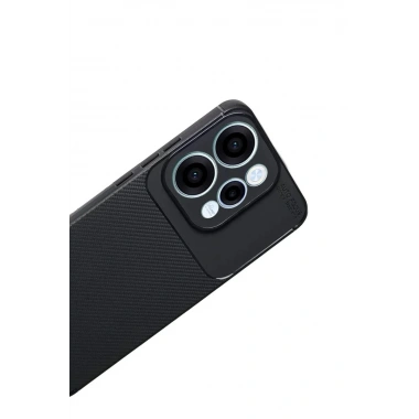 Mey İthalat®   Reno 15 Auto Focus Karbon Kapak - Siyah