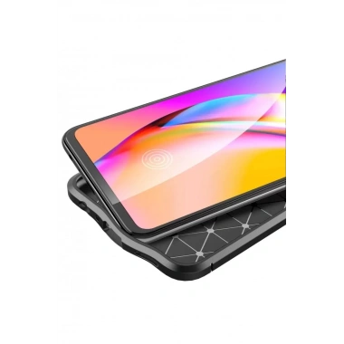Mey İthalat®   Reno 5 Lite Kılıf Auto Focus Kapak - Kırmızı