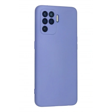 Mey İthalat®   Reno 5 Lite Kılıf Nano içi Kadife Silikon - Lila
