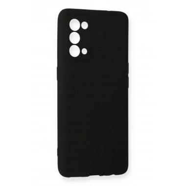 Mey İthalat®   Reno 5 Pro Kılıf First Silikon - Siyah