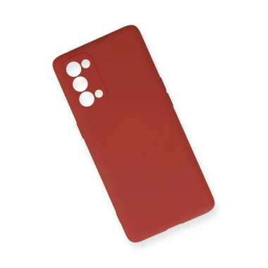Mey İthalat®   Reno 5 Pro Kılıf Nano içi Kadife Silikon - Kiremit