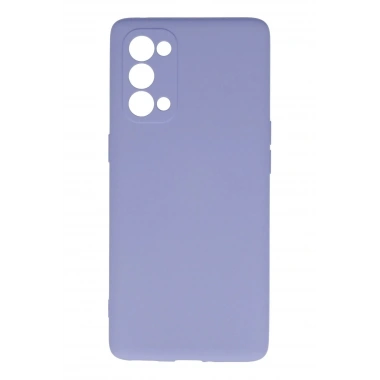 Mey İthalat®   Reno 5 Pro Kılıf Nano içi Kadife Silikon - Lila