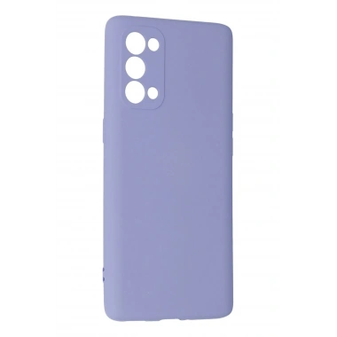 Mey İthalat®   Reno 5 Pro Kılıf Nano içi Kadife Silikon - Lila