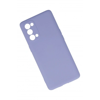 Mey İthalat®   Reno 5 Pro Kılıf Nano içi Kadife Silikon - Lila