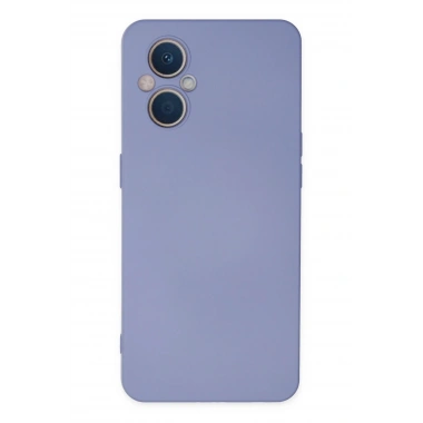 Mey İthalat®   Reno 7 Lite Kılıf Nano içi Kadife Silikon - Lila