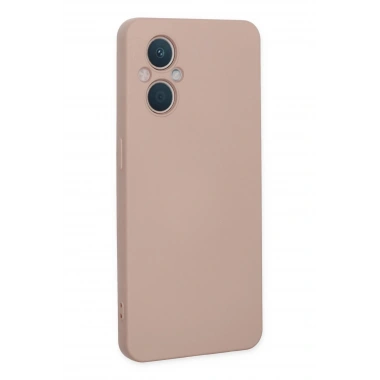 Mey İthalat®   Reno 7 Lite Kılıf Nano içi Kadife Silikon - Pudra