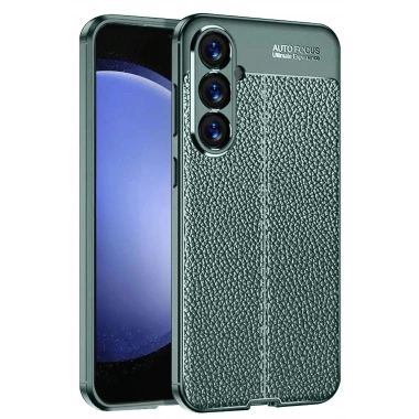 Mey İthalat®  Samsung A56 Kılıf Auto Focus Kapak - Koyu Yeşil