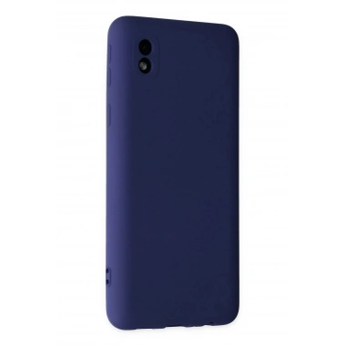 Mey İthalat®  Samsung Galaxy A01 Core Kılıf Nano içi Kadife Silikon - Lacivert
