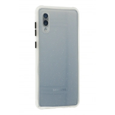 Mey İthalat® Samsung Galaxy A02 Kılıf Miami Şeffaf Silikon - Şeffaf