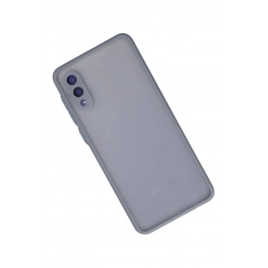 Mey İthalat®  Samsung Galaxy A02 Kılıf Montreal Silikon Kapak - Gri
