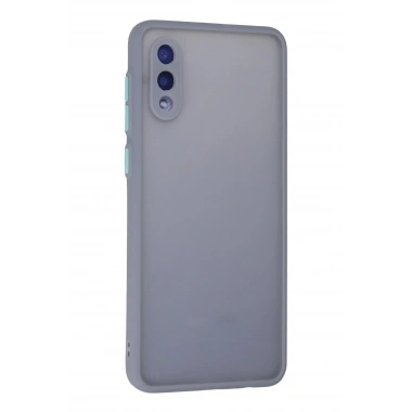 Mey İthalat®  Samsung Galaxy A02 Kılıf Montreal Silikon Kapak - Gri