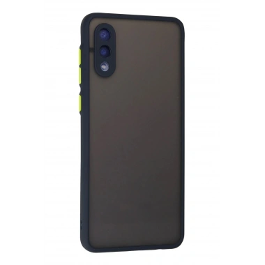 Mey İthalat®  Samsung Galaxy A02 Kılıf Montreal Silikon Kapak - Lacivert