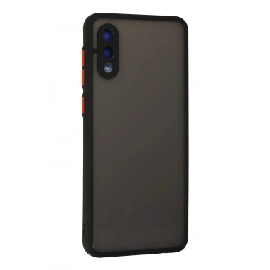 Mey İthalat®  Samsung Galaxy A02 Kılıf Montreal Silikon Kapak - Siyah