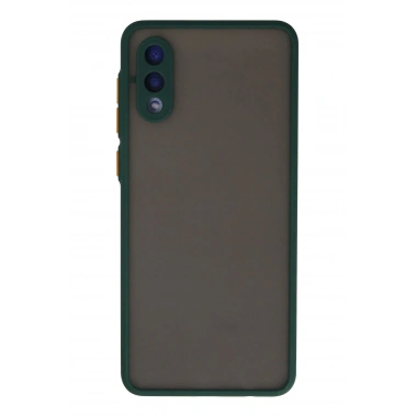 Mey İthalat®  Samsung Galaxy A02 Kılıf Montreal Silikon Kapak - Yeşil