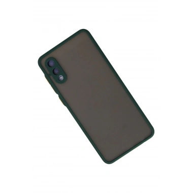 Mey İthalat®  Samsung Galaxy A02 Kılıf Montreal Silikon Kapak - Yeşil