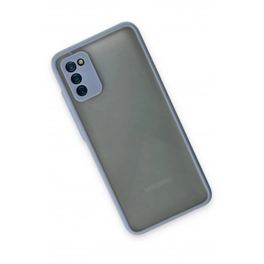 Mey İthalat®  Samsung Galaxy A02S Kılıf Montreal Silikon Kapak - Gri