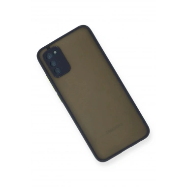 Mey İthalat®  Samsung Galaxy A02S Kılıf Montreal Silikon Kapak - Lacivert