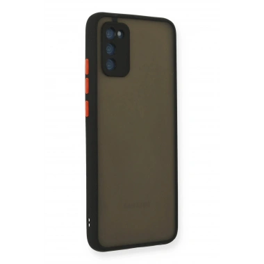 Mey İthalat®  Samsung Galaxy A02S Kılıf Montreal Silikon Kapak - Siyah