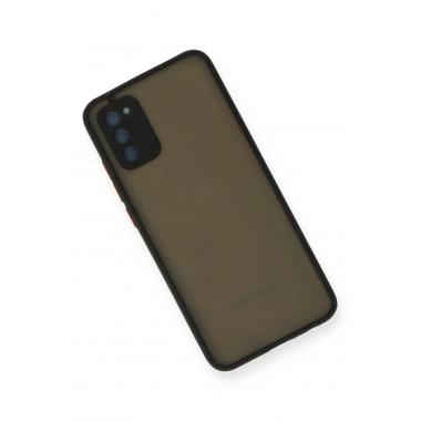 Mey İthalat®  Samsung Galaxy A02S Kılıf Montreal Silikon Kapak - Siyah