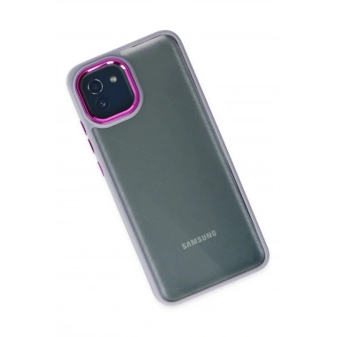 Mey İthalat® Samsung Galaxy A03 Kılıf Dora Kapak - Lila