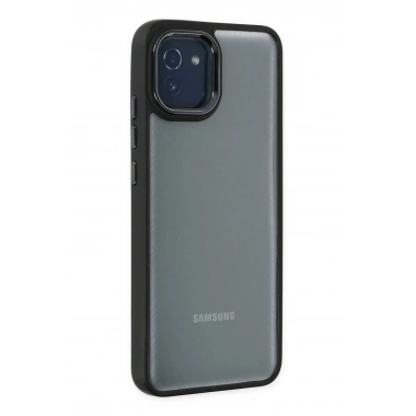 Mey İthalat® Samsung Galaxy A03 Kılıf Dora Kapak - Siyah
