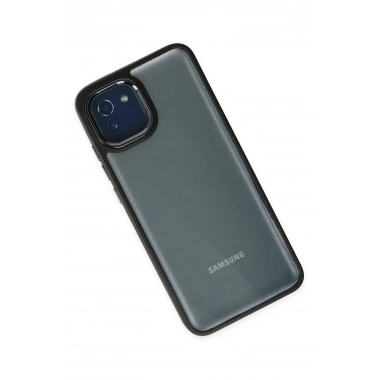 Mey İthalat® Samsung Galaxy A03 Kılıf Dora Kapak - Siyah