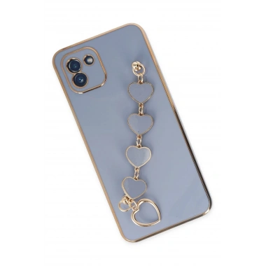 Mey İthalat® Samsung Galaxy A03 Kılıf Esila Silikon - Gri