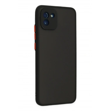 Mey İthalat®  Samsung Galaxy A03 Kılıf Montreal Silikon Kapak - Siyah