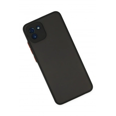 Mey İthalat®  Samsung Galaxy A03 Kılıf Montreal Silikon Kapak - Siyah