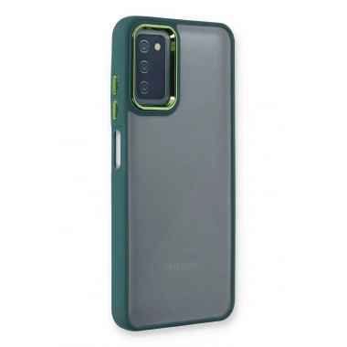 Mey İthalat® Samsung Galaxy A03S Kılıf Dora Kapak - Haki Yeşil