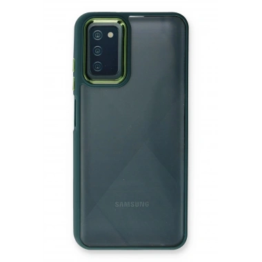 Mey İthalat® Samsung Galaxy A03S Kılıf Dora Kapak - Haki Yeşil