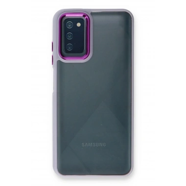 Mey İthalat® Samsung Galaxy A03S Kılıf Dora Kapak - Lila