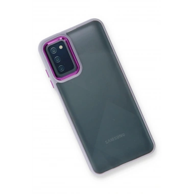 Mey İthalat® Samsung Galaxy A03S Kılıf Dora Kapak - Lila