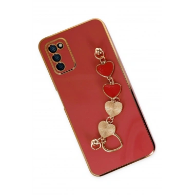 Mey İthalat® Samsung Galaxy A03S Kılıf Esila Silikon - Kırmızı
