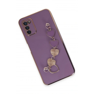 Mey İthalat® Samsung Galaxy A03S Kılıf Esila Silikon - Mor