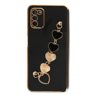 Mey İthalat® Samsung Galaxy A03S Kılıf Esila Silikon - Siyah