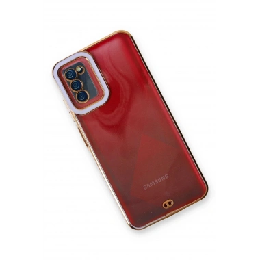 Mey İthalat® Samsung Galaxy A03S Kılıf Liva Lens Silikon - Lila