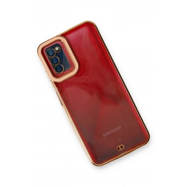 Mey İthalat® Samsung Galaxy A03S Kılıf Liva Lens Silikon - Rose