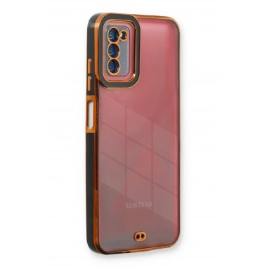 Mey İthalat® Samsung Galaxy A03S Kılıf Liva Lens Silikon - Siyah
