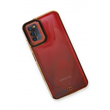 Mey İthalat® Samsung Galaxy A03S Kılıf Liva Lens Silikon - Siyah